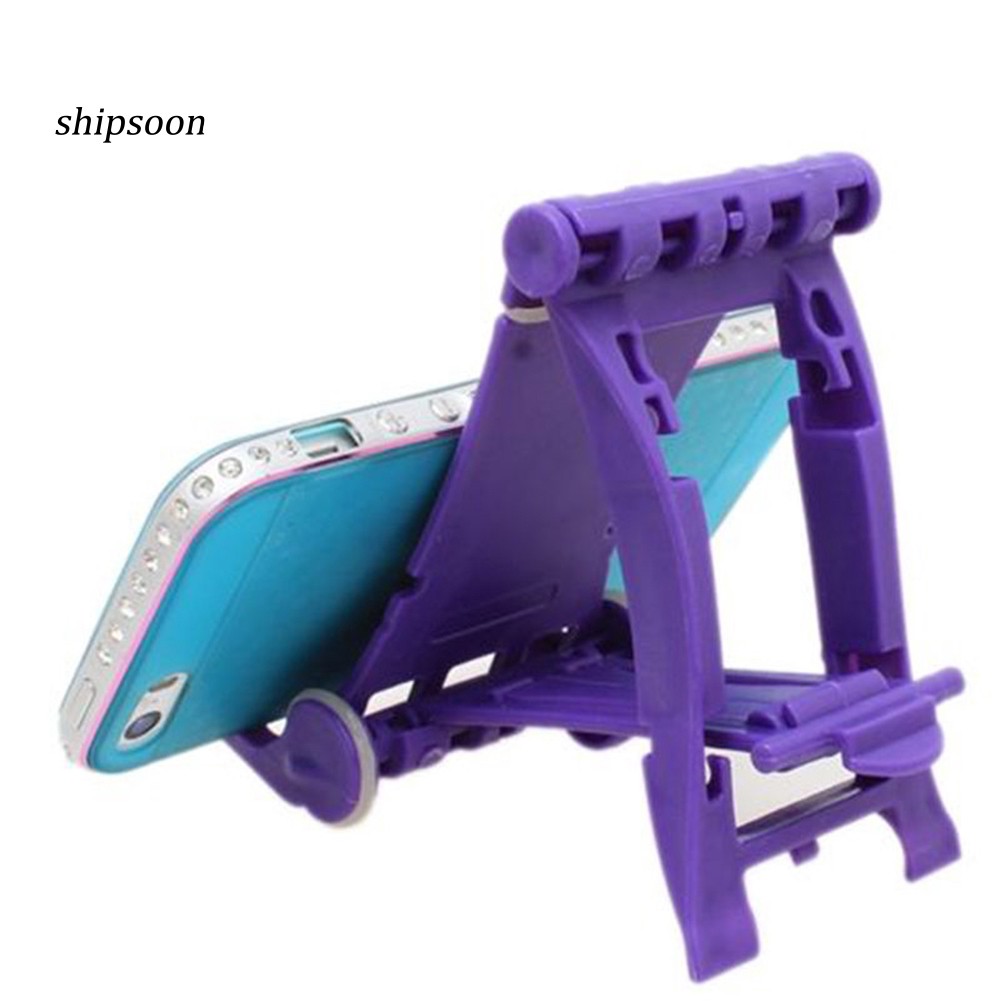 PB-Universal Desktop Foldable Cell Phone Stand Wheel Holder for Samsung iPhone GPS | WebRaoVat - webraovat.net.vn