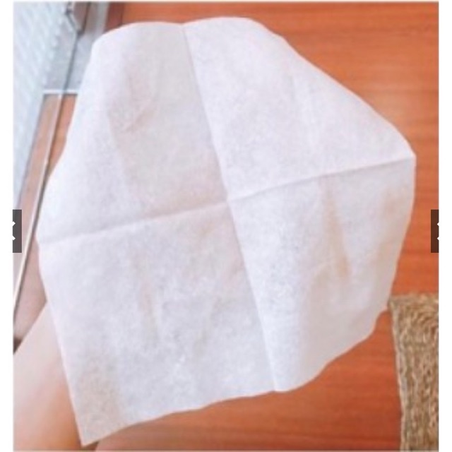 Bông cây tẩy trang dạng khăn giấy khô túi 500g