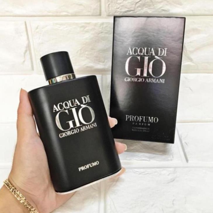 Nước Hoa Nam AQua Di Gio Đen EDP 100ml lịch lãm đàn ông , Nước Hoa AQUA DI GIO nam tính