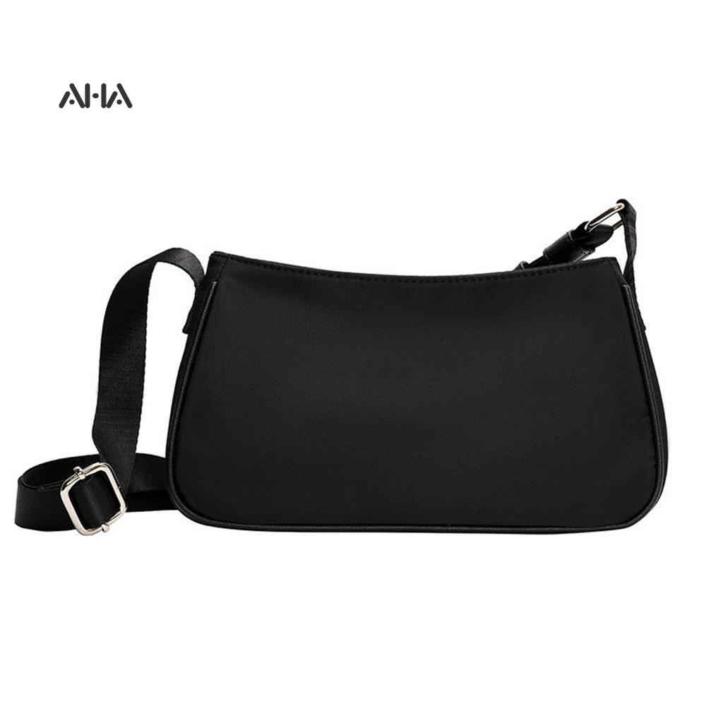 Túi xách đeo vai AHA official vải oxford phong cách vintage dễ phối đồ thời trang
