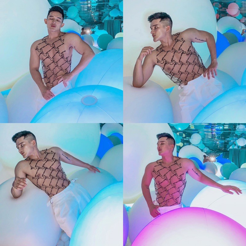 Áo lưới nam sexy