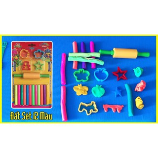 Bộ Đất Nặn Nhiều Màu Sáng Tạo Cho Bé