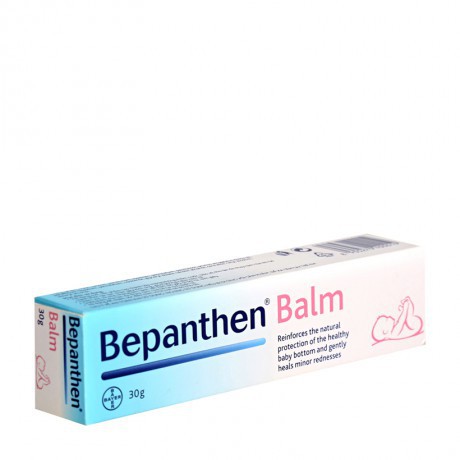 Kem hỗ trợ loại bỏ vết hăm cho bé Bepanthen Balm 30g giúp phòng ngừa hăm tã bảo vệ làn da nhạy cảm của trẻ nhỏ