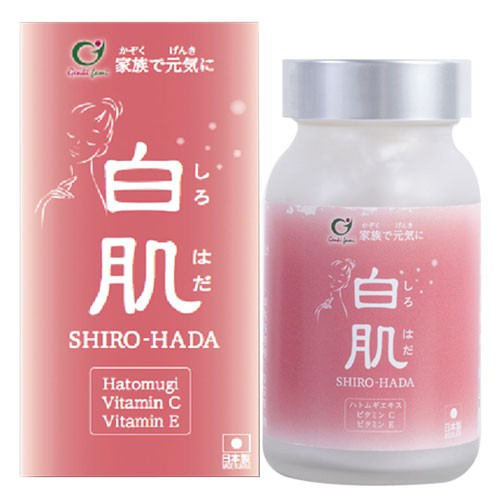 {Hàng Nhật} Shirohada - Hỗ trợ làm chậm lão hóa da, giúp làm trắng da tự nhiên, an toàn (90 viên)