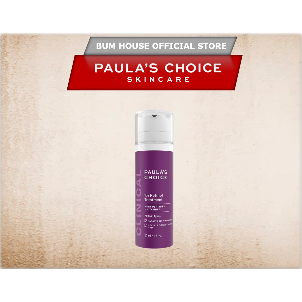 Tinh chất chống nám và nếp nhăn độc đáo Paula's Choice Clinical 1% Retinol Treatment 30ml | BigBuy360 - bigbuy360.vn