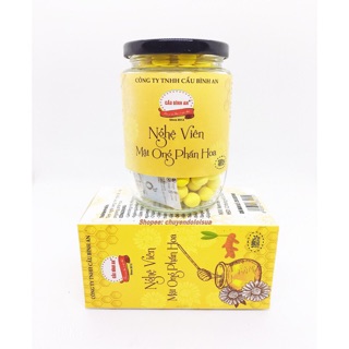 Viên Nghệ Mật Ong Phấn Hoa Cầu Bình An