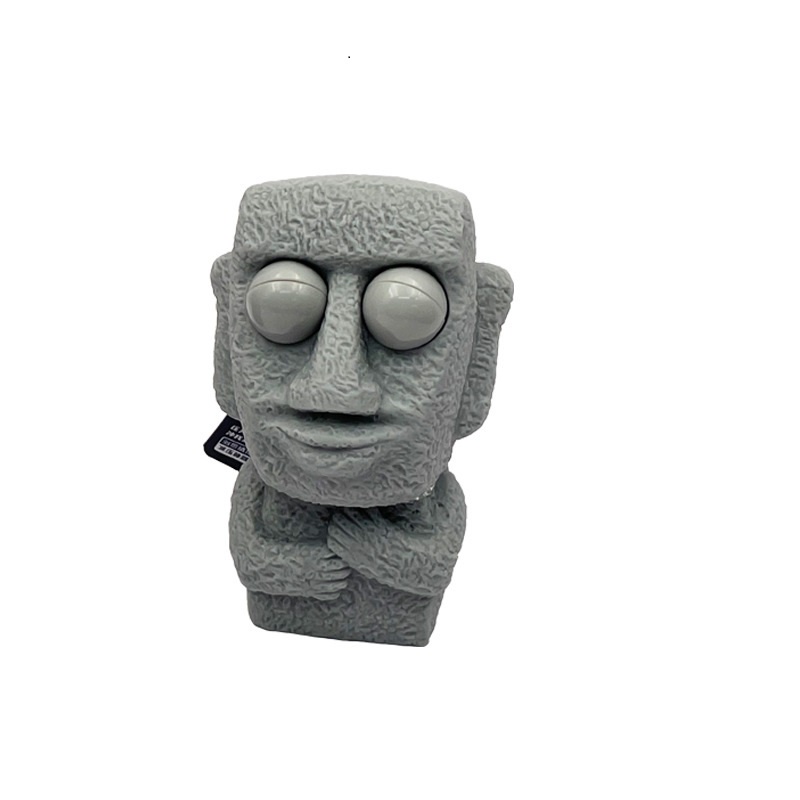 Đồ chơi xả stress SIÊU HÓT - bóp tay tượng đá mặt ngộ nghĩnh cho dân văn phòng ( A160 )