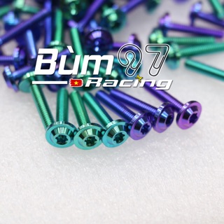 Ốc GR5 4li2p dù lắp nắp dầu, áo honda