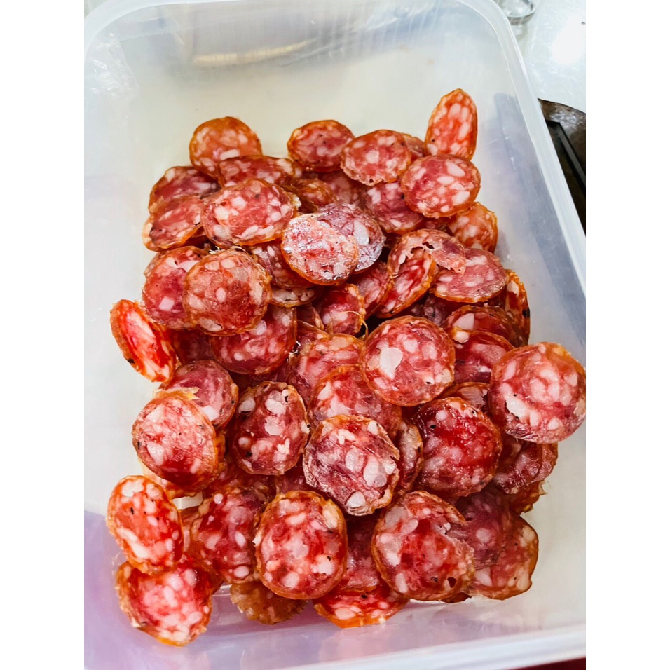 SALAMI Cây 350g Nga - Salami Nga có tiêu