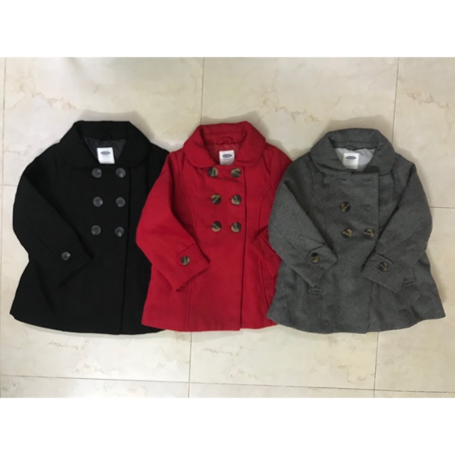 Áo Dạ Bé Gái Old Navy 12/18 tháng - 4 tuổi