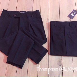 Quần vải baggy
