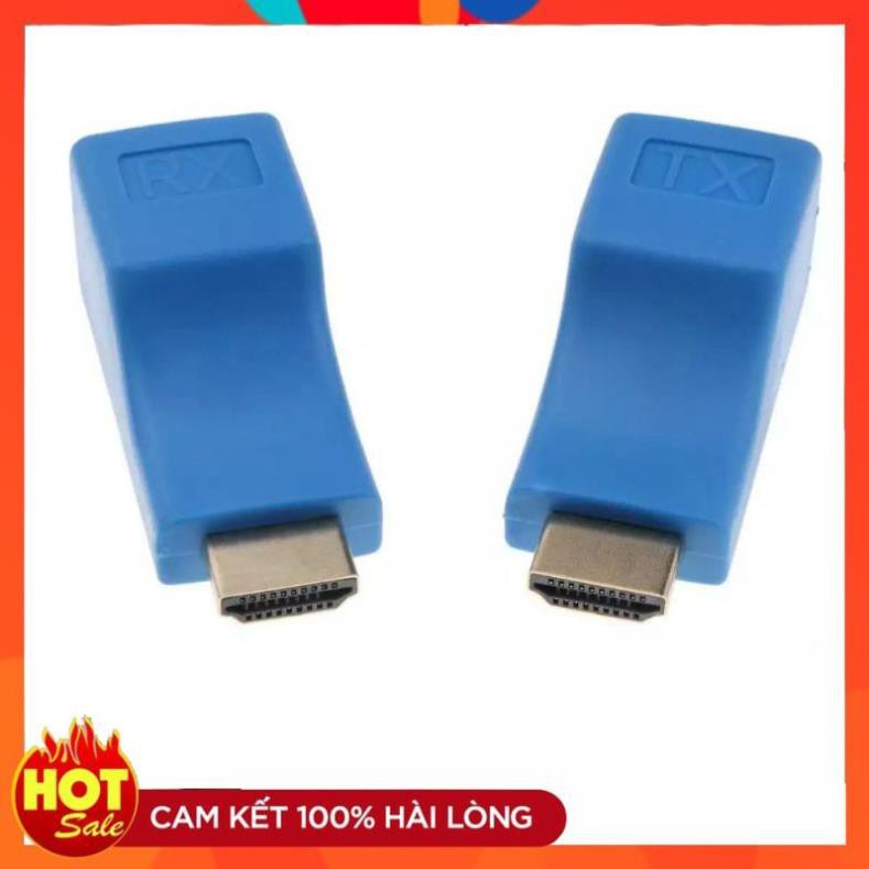 [Chính hãng] Bộ chuyển đổi HDMI TO LAN 30m giá cực rẻ!