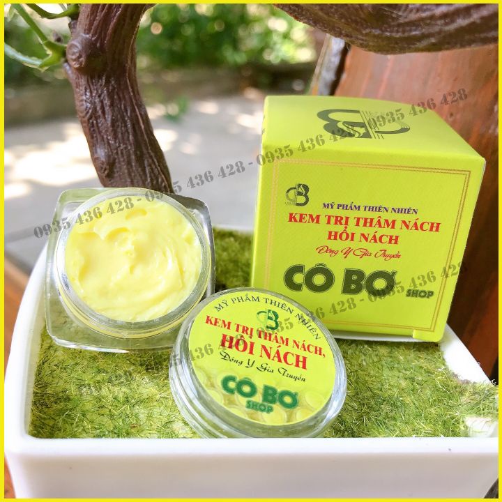 Kem Thâm Nách Hôi Nách - Kem Cô Bơ Chiết Xuất Từ Thiên Nhiên 100% - Mẹ Bầu Bỉm Đều Xài Được