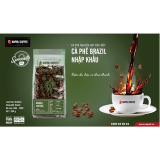 Cà phê arabica brazil - chua nhẹ hương nhiệt đới - túi 250gr