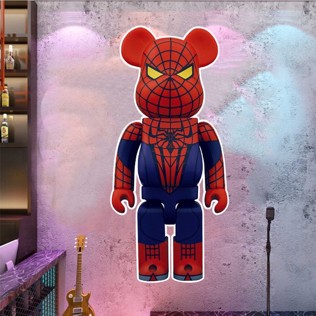Decal Bearbrick Dán Tường khổ LỚN decor phòng