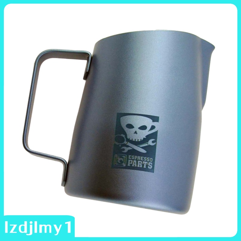 Speedy World 420ml Espresso Coffee Milk Frothing Steaming Pitcher Frother Jug Steel Gray