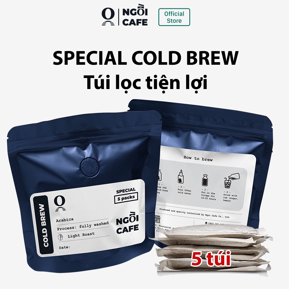 [Mã GROXUAN1 giảm 8% đơn 150K] Cà phê COLD BREW túi lọc tiện lợi 100% Arabica Ngồi Cafe | BigBuy360 - bigbuy360.vn