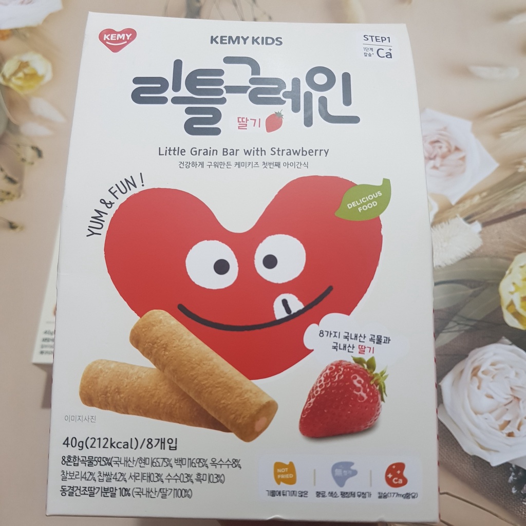 Bánh ăn dặm ngũ cốc dinh dưỡng Kemy Kids cho bé 8m+