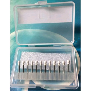 bộ mũi mài sứ đầu tròn nha khoa - dental