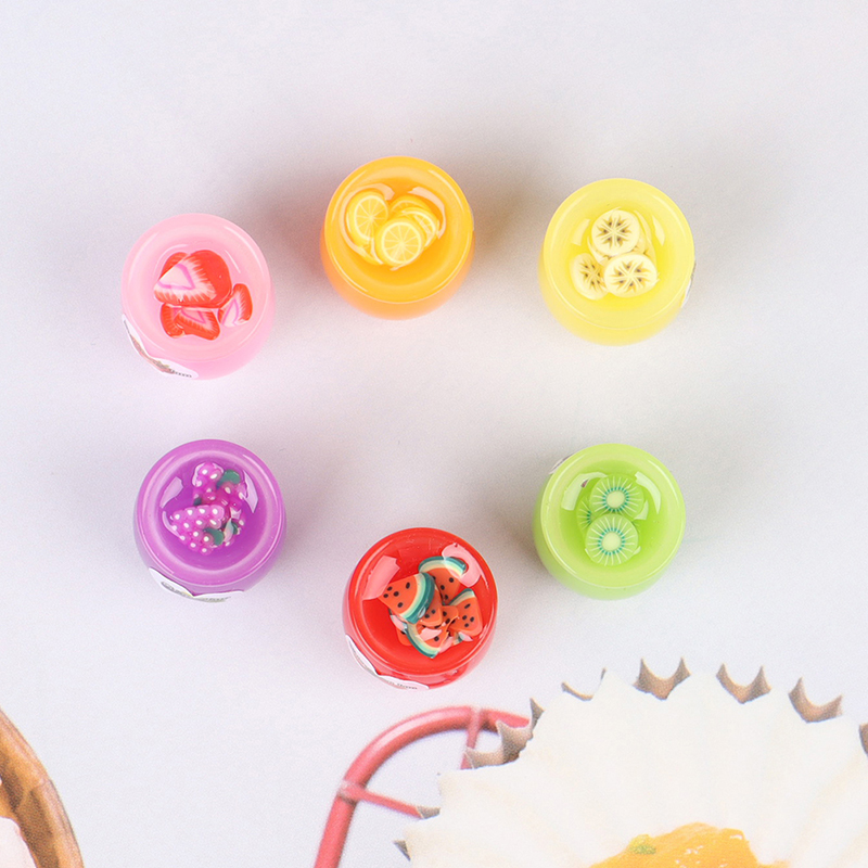 Bộ 6 Lọ Đựng Gia Vị Tỉ Lệ 1: 12 Trang Trí Nhà Búp Bê