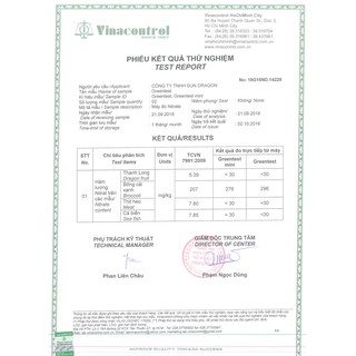 Máy đo nồng độ nitrat trong thực phẩm Greentest MINI