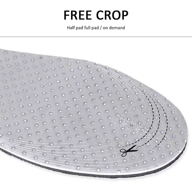 [Mới] Đệm Lót Giày Thể Thao Mềm Vô Hình Đàn Hồi Giảm Xóc Tăng Chiều Cao Thoáng Khí Thoải Mái Có Thể Cắt Ra Dành Cho Unisex