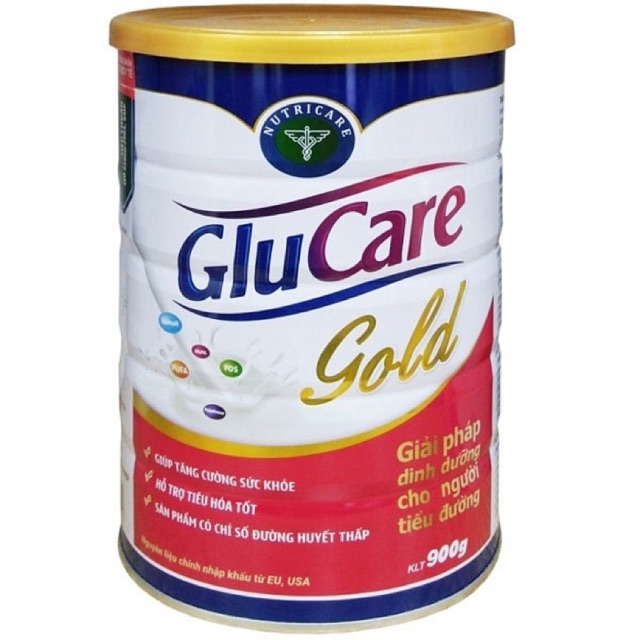 Sữa Bột Glucare Gold 900gr- dinh dưỡng cho người tiểu đường