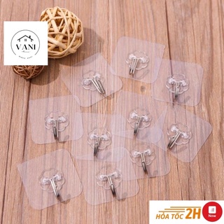 Móc Dán Tường Trong Suốt, Chịu Lực