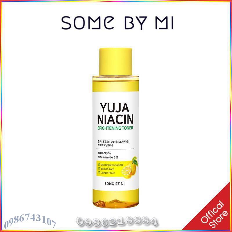 Nước hoa hồng dưỡng trắng Some By Mi Yuja Niacin 30 Days Miracle Brightening Toner SV