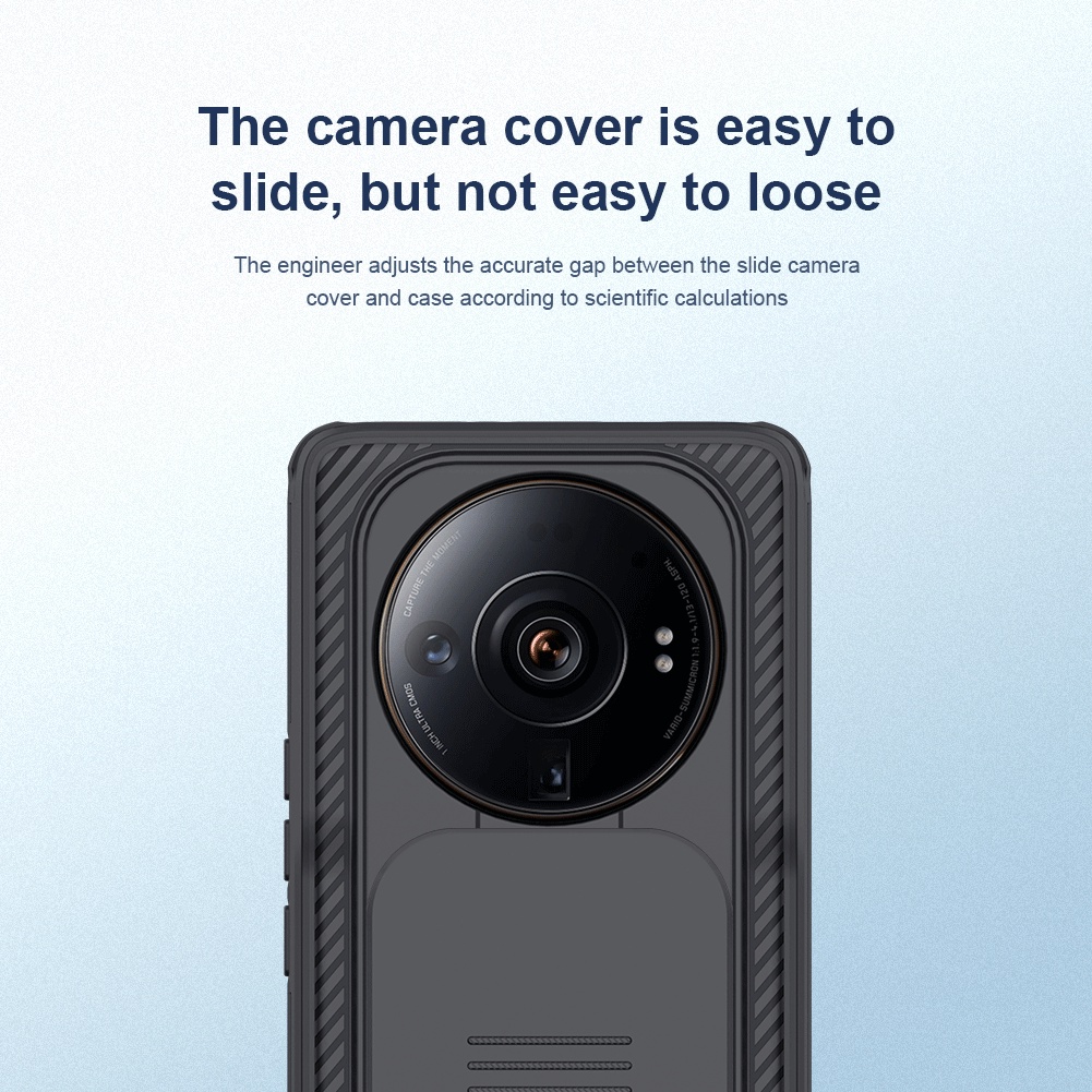 Ốp lưng Xiaomi Mi 12S Ultra NILLKIN CamShield Pro Ống kính trượt Bảo vệ máy ảnh ốp lưng cho Xiaomi Mi12S Pro 5G