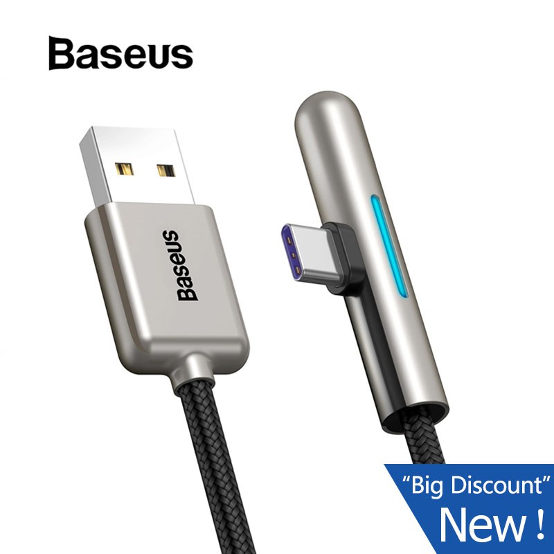 Cáp Sạc Nhanh Baseus 40W USB Type C Cho Huawei P30 Mate 30 Pro Samsung S10