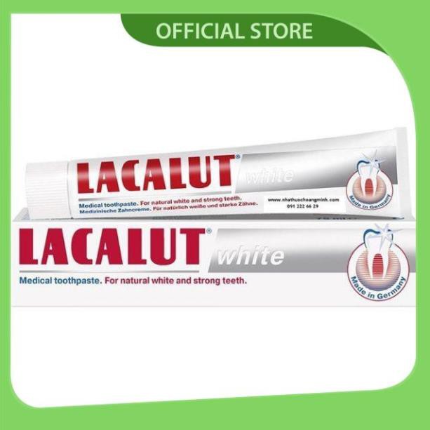 Kem đánh răng Lacalut white - trắng răng sạch ố vàng