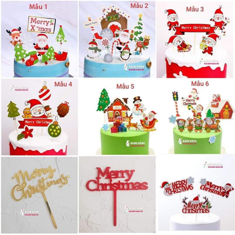 Cắm Trang Trí Noel Giáng Sinh