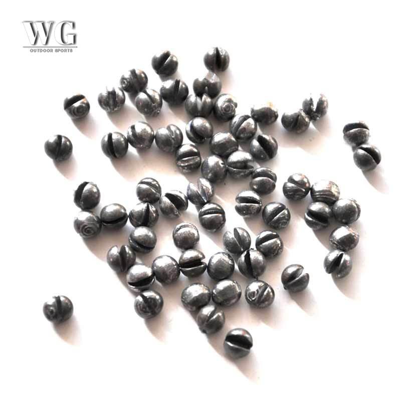 Bộ 100 chì lưới hình tròn 0.5g chuyên dụng câu cá