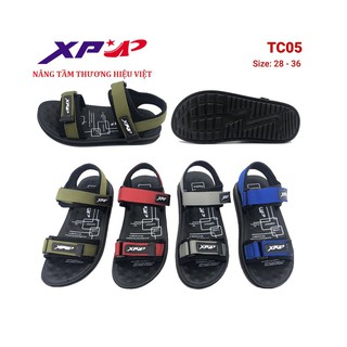 Dép sandal bé trai XP Shoes - Mã TC05 cực khỏe khoắn, êm chân, đủ size từ 28-37