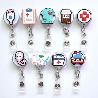 CLEVER Super Durable Collapsible Name Tag Holder With Cute Prints