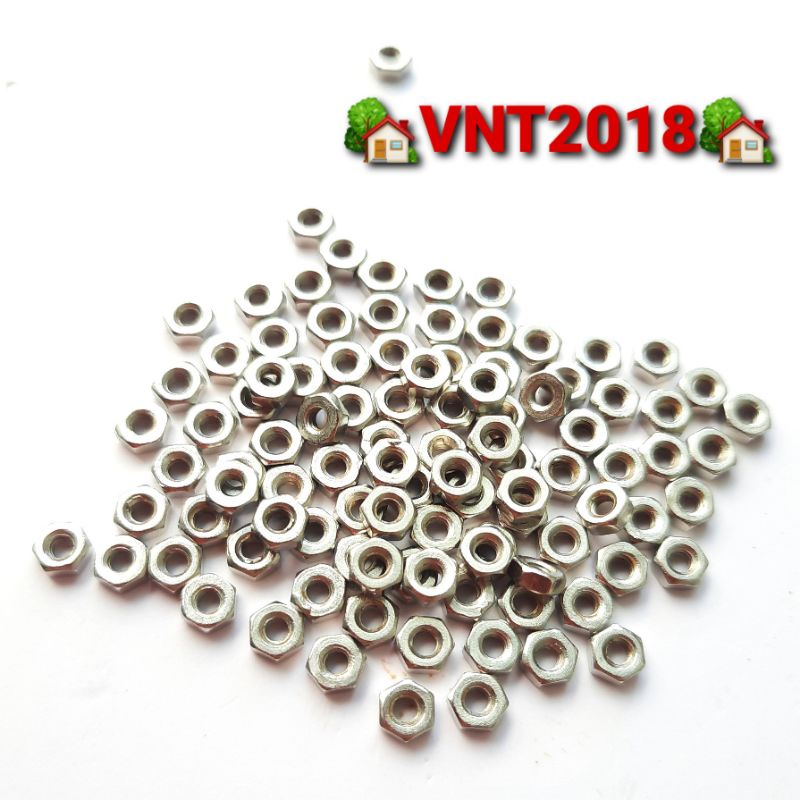 3 Đai ốc  M2/3/4 các loại