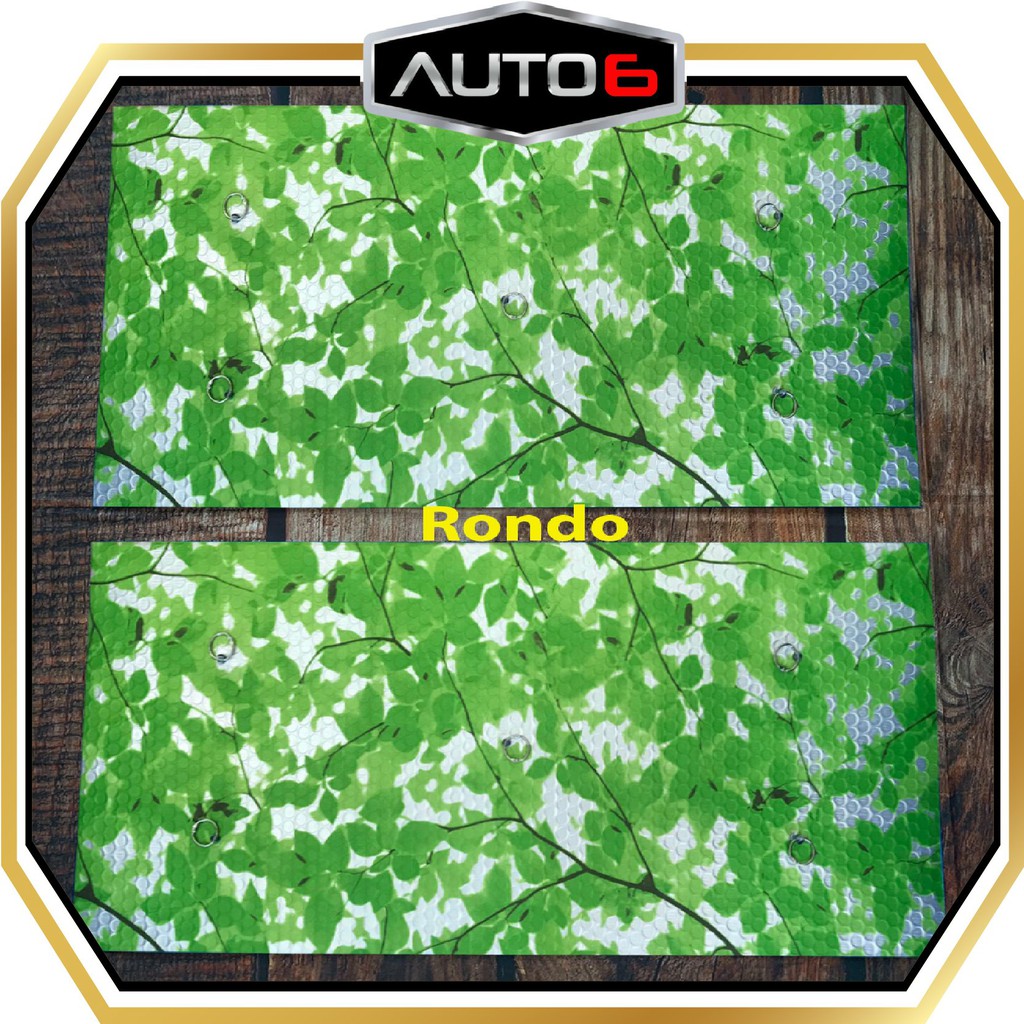 KIA RONDO: CHỐNG NÓNG CỬA SỔ TRỜI -AUTO6- [CAM KẾT CHỐNG NÓNG HIỆU QUẢ] - (Made in Việt Nam)