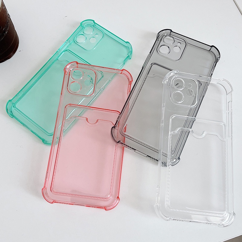 Ốp điện thoại có ngăn đựng thẻ cho Iphone 12 Pro Max 12pro 12 Mini Se2020 11pro Max 11pro 11 Ix Xr Xs Max 7 8 Plus