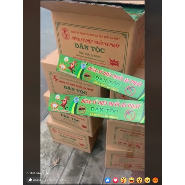 Hương muỗi An Phát an toàn hiêu quả 5 hộp(150que)