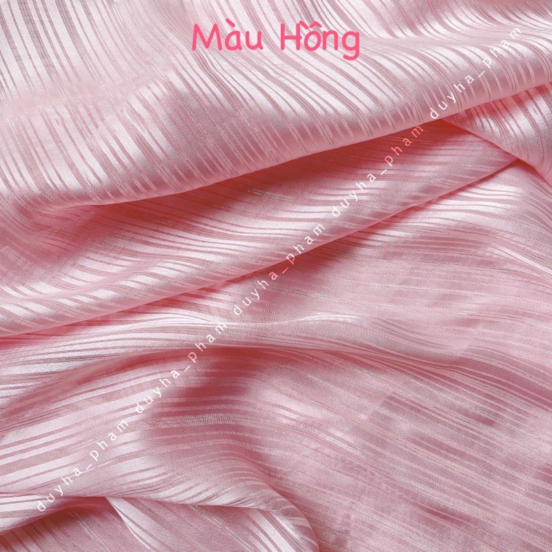 🌈VẢI VOAN LỤA SỌC BÓNG🌈