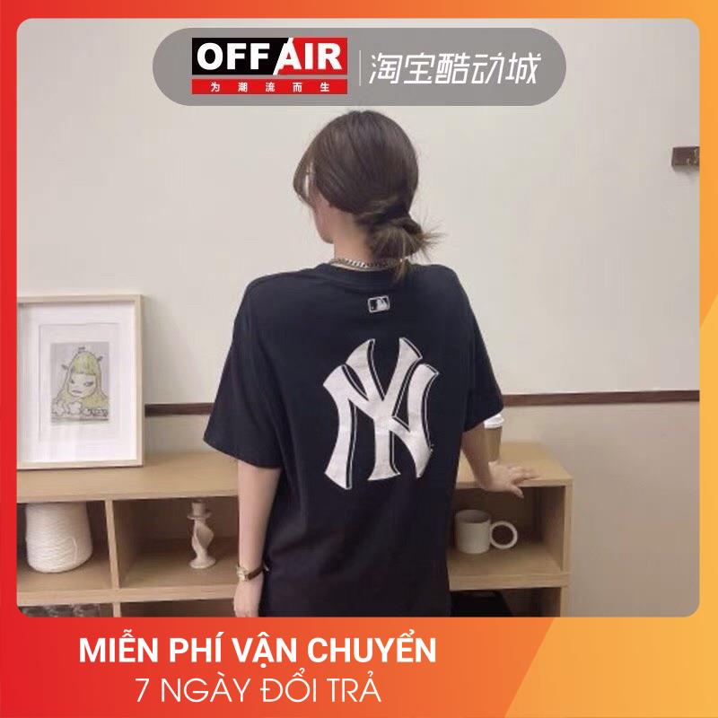 ]Ảnh thật] Áo phông N.Y 24April  Áo cotton mát xịn 2 màu đen trắng