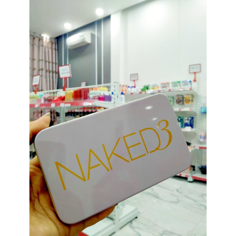 Bộ cọ trang điểm cá nhân Naked3 12 chi tiết