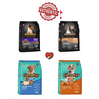 Thức Ăn Hạt Khô Ganador Cho Chó Con, Chó Lớn 400g -  Shop