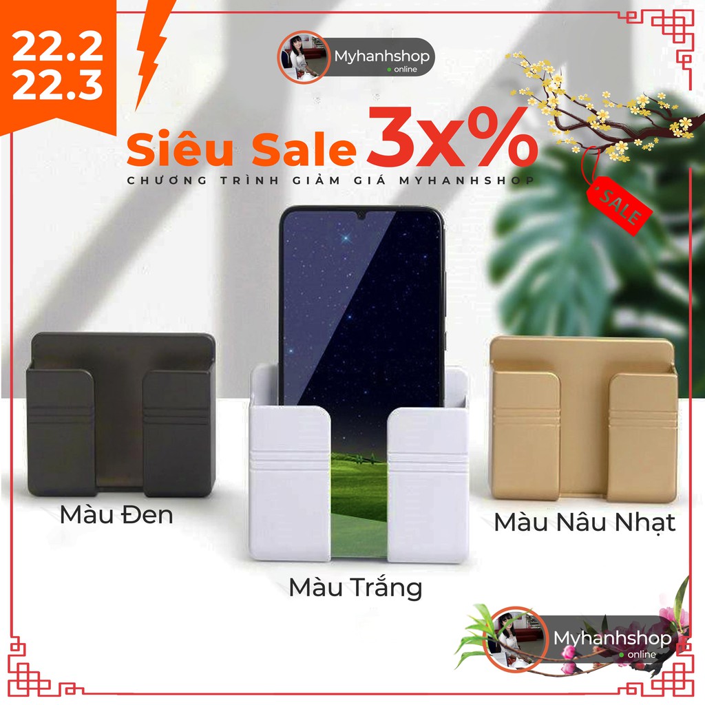 GIÁ ĐỂ  ĐIỆN THOẠI, REMOTE DÁN TƯỜNG TIỆN LỢI SANG TRỌNG
