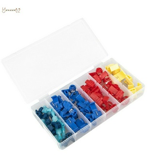 67Pcs AWG Quick Splice Solderless Tap Wire and T-Tap Electrical Connector Kit with Case