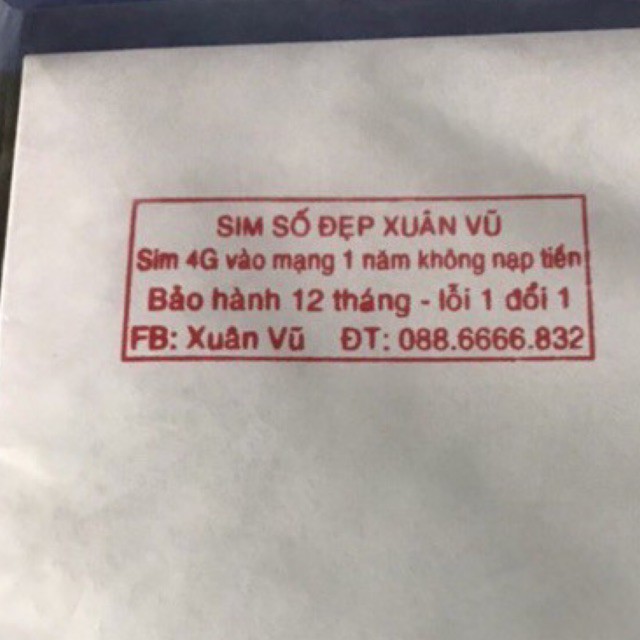 PHÔI SIM TRẮNG 4G VINAPHONE- DÙNG THAY SIM- GÁN SỐ