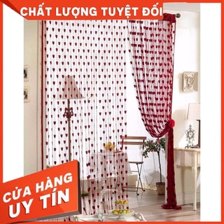 [XẢ KHO+FREE SHIP] RÈM CỬA TRÁI TIM