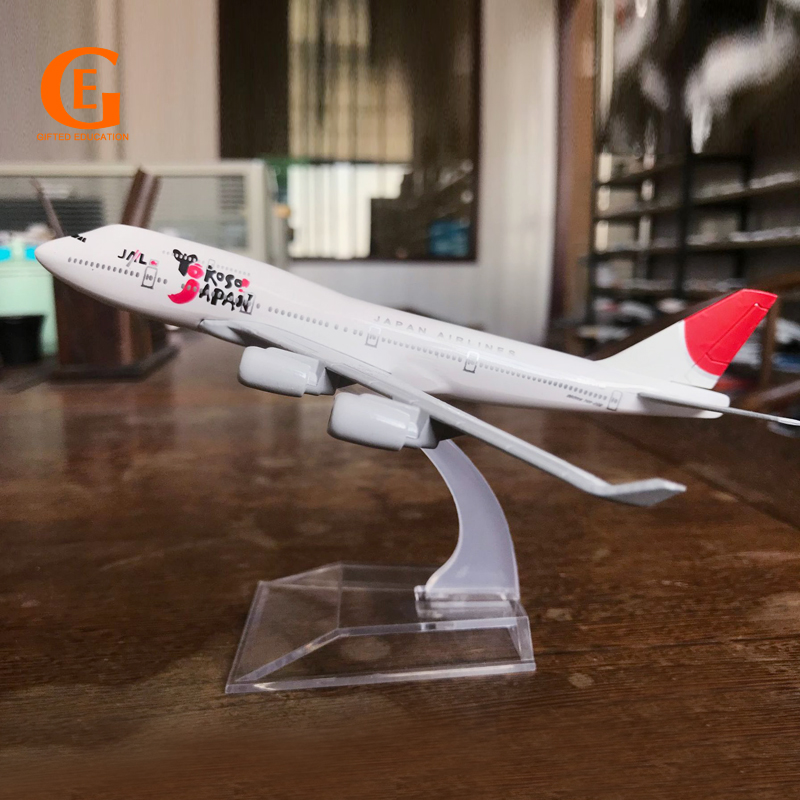 Japan Airlines YOKOSO Boeing 747 Máy Bay Mẫu B747 Diecast Kim Loại Máy Bay Máy Bay Bộ Sưu Tập Hàng K