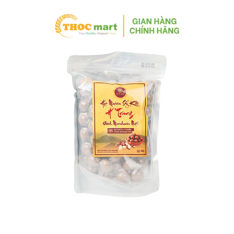 Hạt Macca Nutri Soil sống khô nứt vỏ sạch Thượng hạng 100% tự nhiên